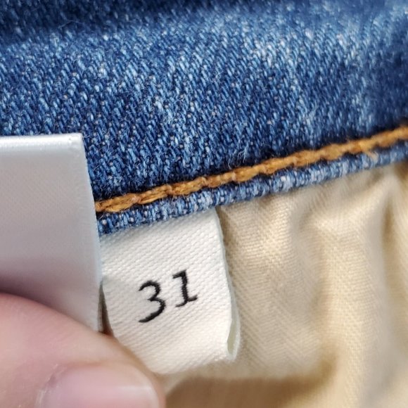 Rag & Bone Fit 3 Slim Straight Leg Jeans Mens 31 (measures 32 x 28) Midrise - Picture 8 of 9